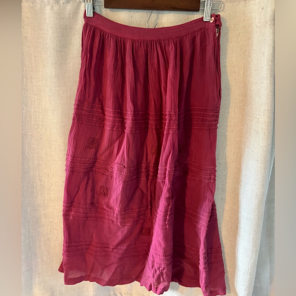EMMANUELLE KHANH vintage midi skirt